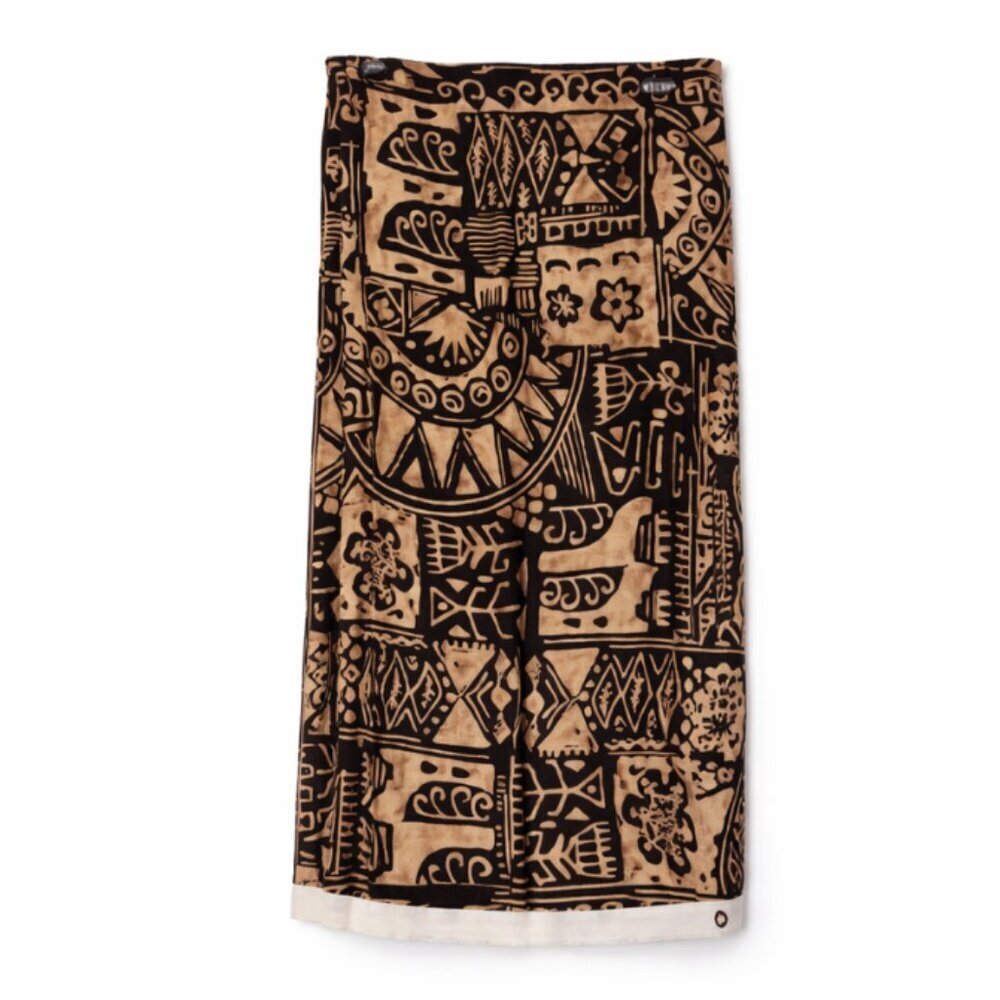 1.44 cm *LINEN Fabric Aztec tribal print - 60" width
